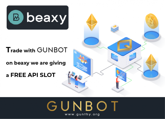 gunbot integrated beaxy promo