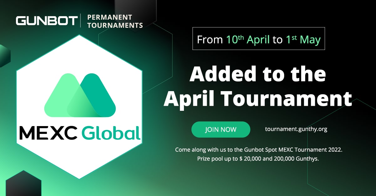 Gunbot MEXC Global Spot Tournament April 2022 1